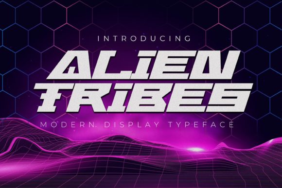 Alien Tribes: A Bold Display Font That Elevates Real Small Business Branding
