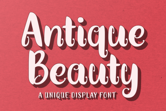 Antique Beauty: A Display Font That Anchors Editorial Mood