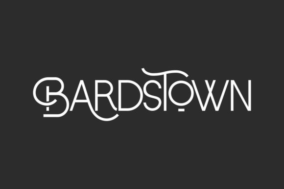 Bardstown: A Display Font That Delivers Personality at a Glance