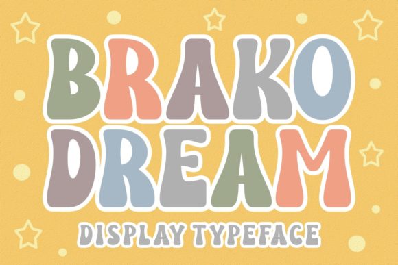 Brako Dream: A Sweet, Standout Display Font for Digital Brands