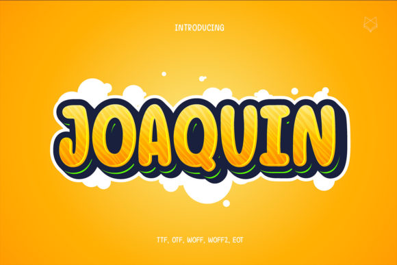 Joaquin: A Friendly Display Font That Strengthens Your Brand