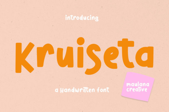 Kruiseta: A Display Font That Elevates Digital Branding