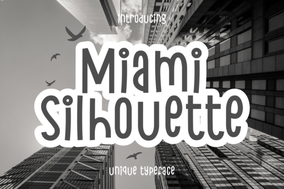 Miami Silhouette Font Review