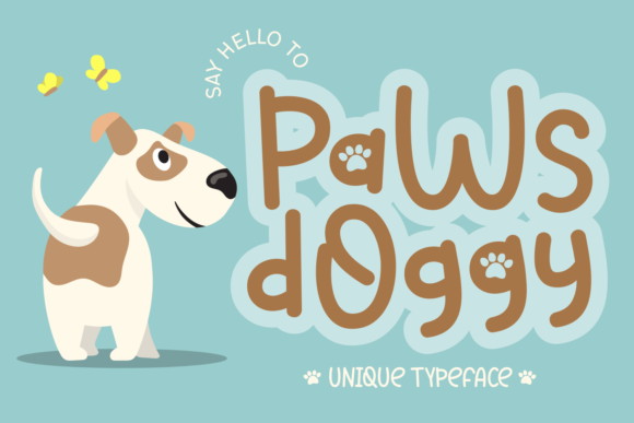 Paws Doggy Font for Business Branding