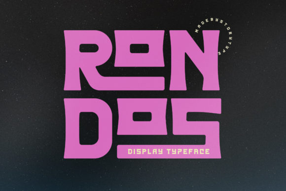 Rondos: A Robust Display Font for Editorial Impact