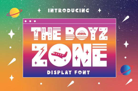 The Boyz Zone Font for Business Branding