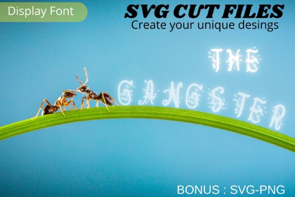 The Gangster: A Bold Display Font