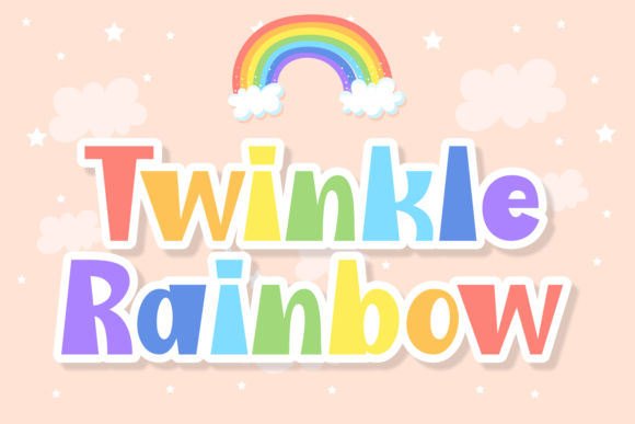 Twinkle Rainbow: A Playful Display Font