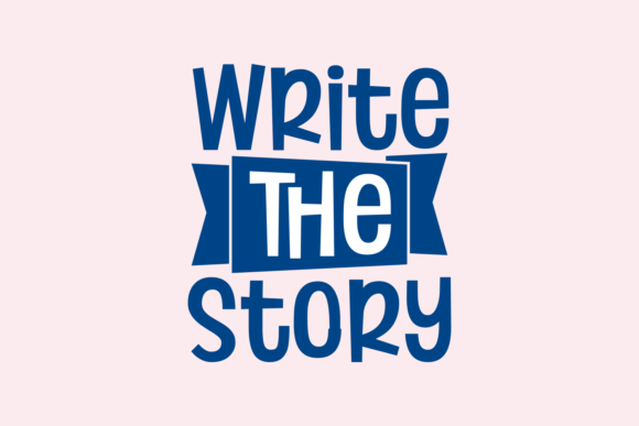 Write the Story Font